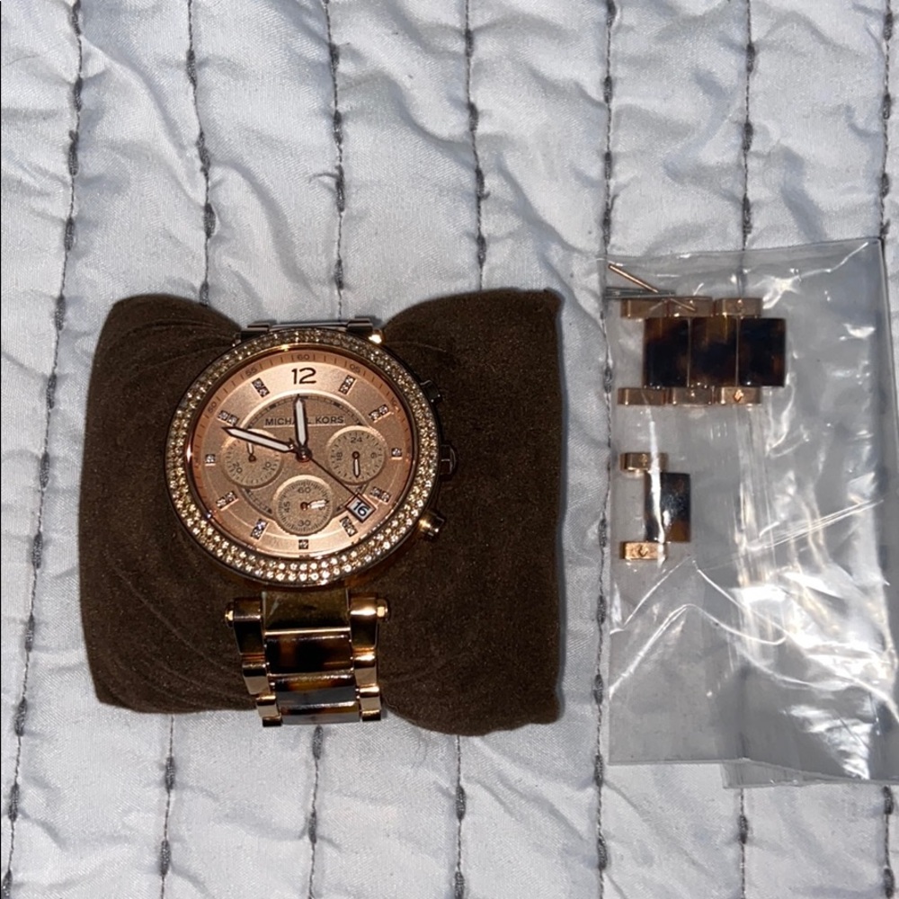 Rose gold Michael Kors Watch